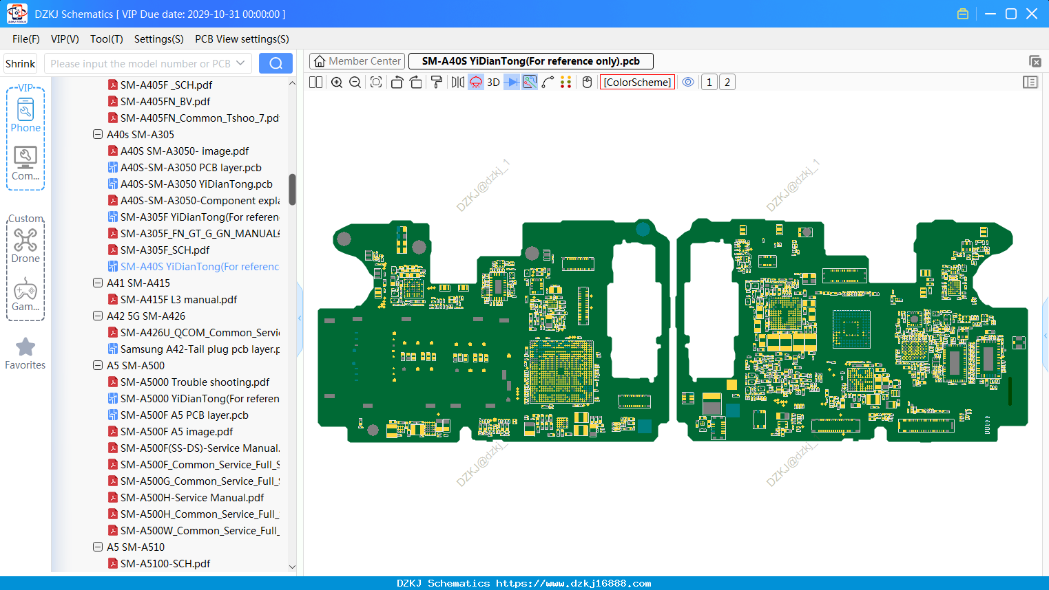 Samsung SM-A40S bitmap(For Reference Only)